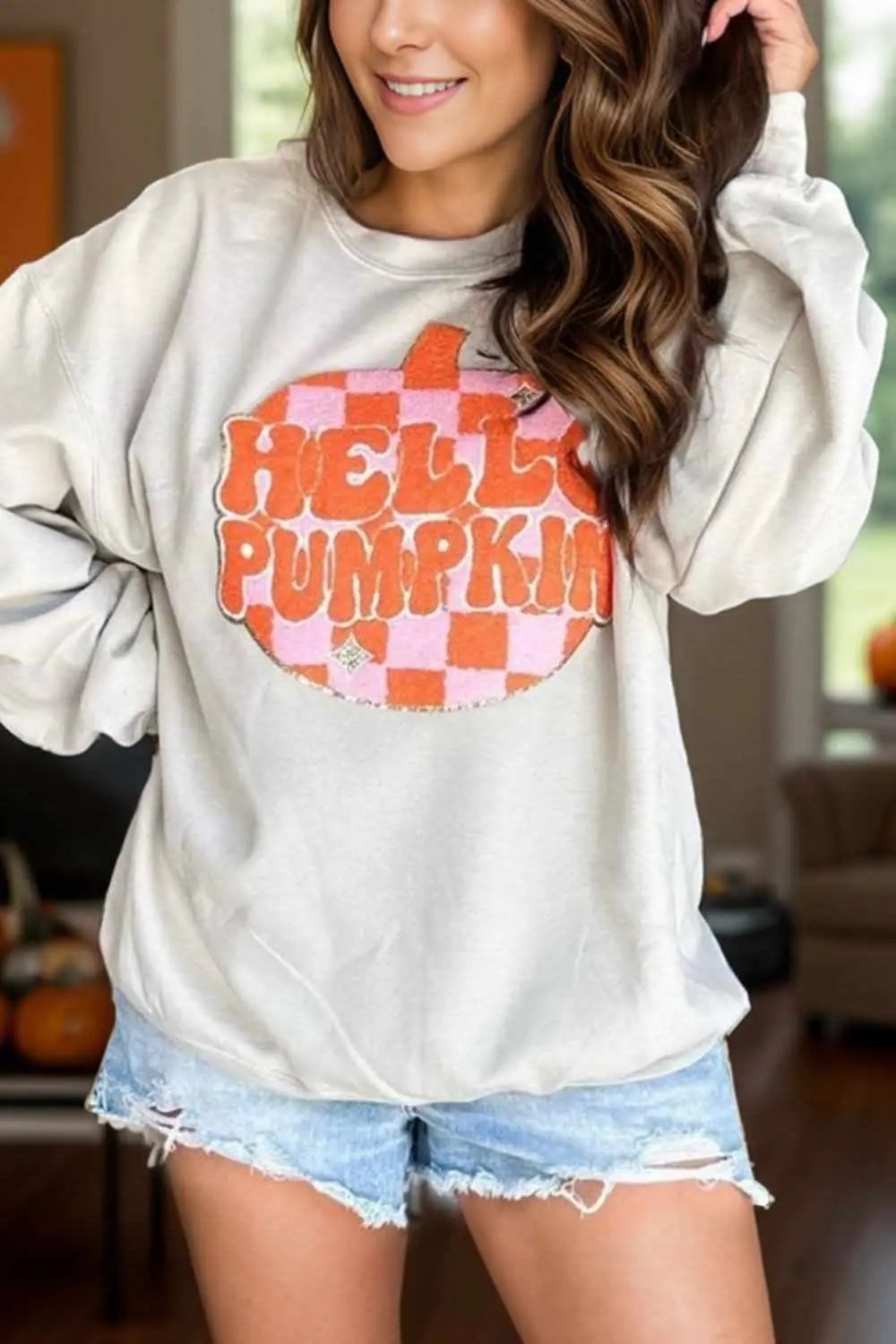 Trendsi Women's Graphic Sweatshirt Crew Neck — Comfortable Casual Loungewear