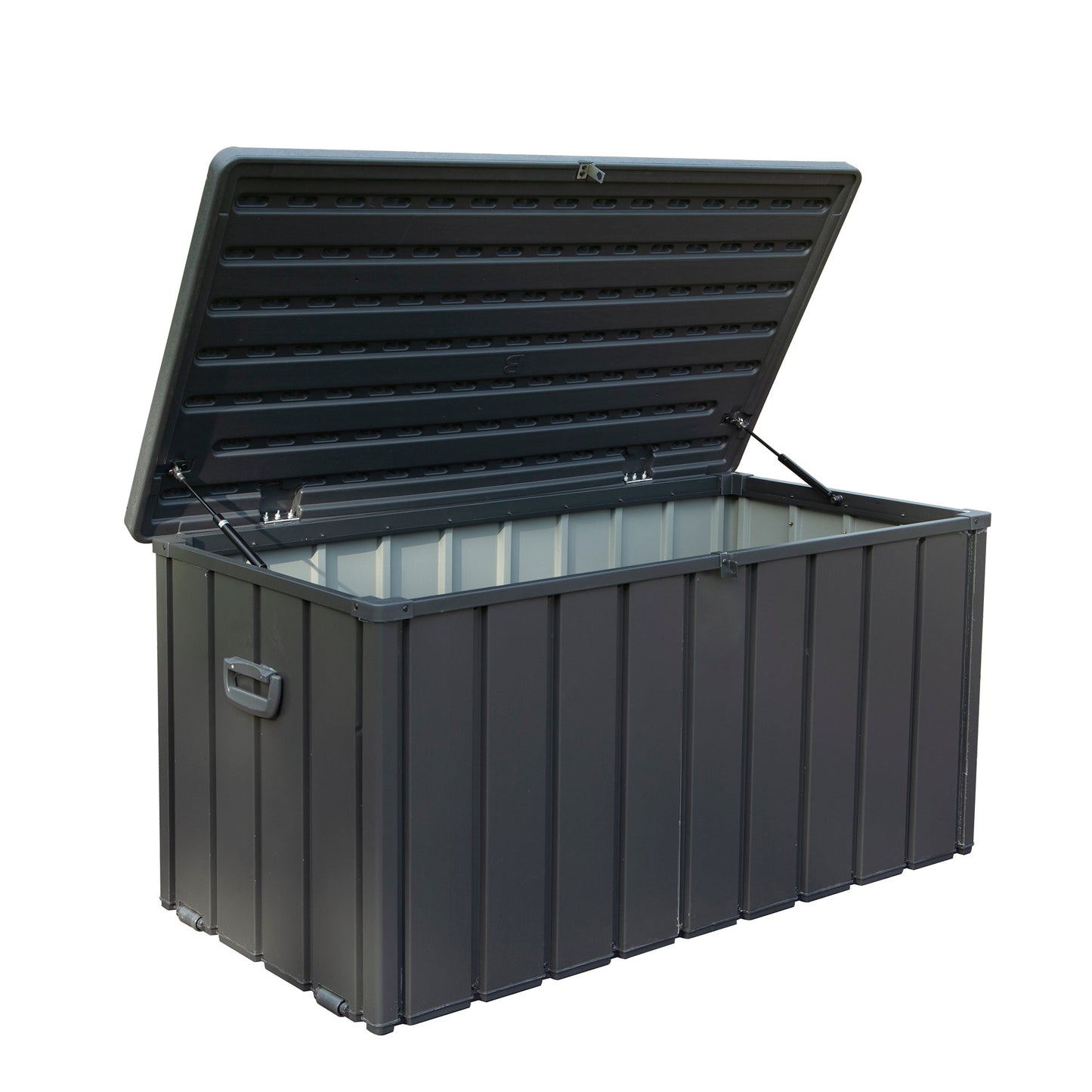 100 Gallon Outdoor Storage Deck Box Waterproof, Large Patio Storage Bin