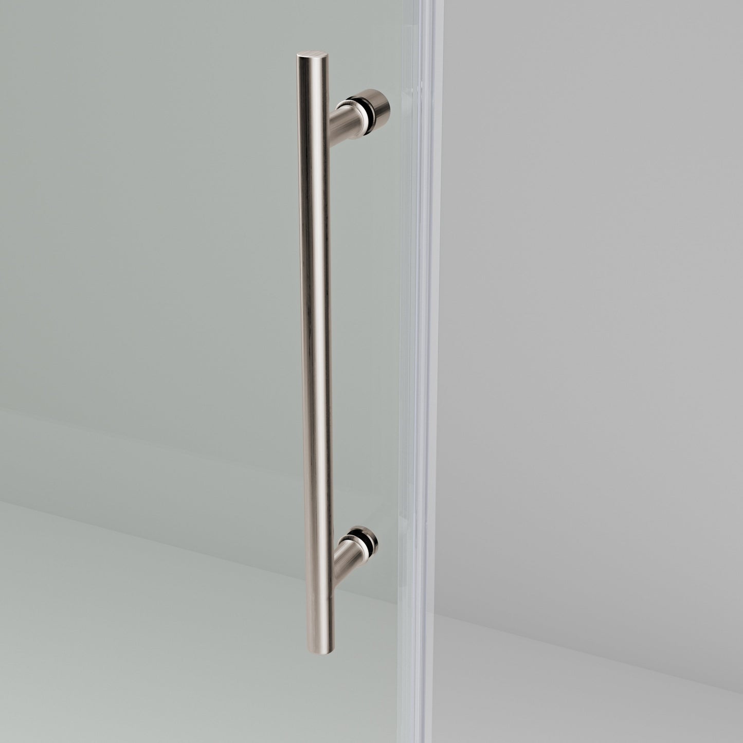 56-60"W x 76"H Frameless Sliding Shower Door