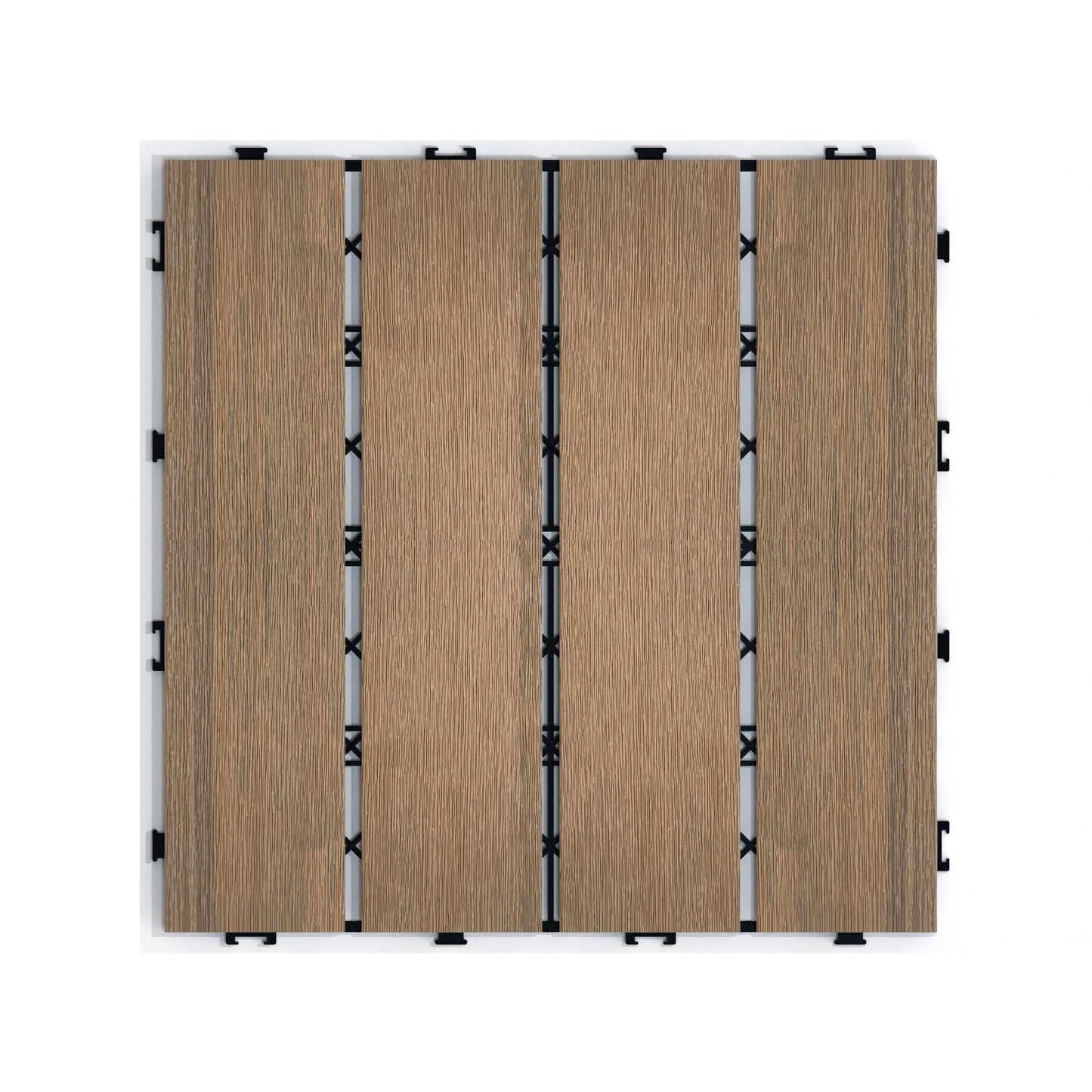 Patio Deck Tiles, Pack Of 22