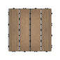 Patio Deck Tiles, Pack Of 22