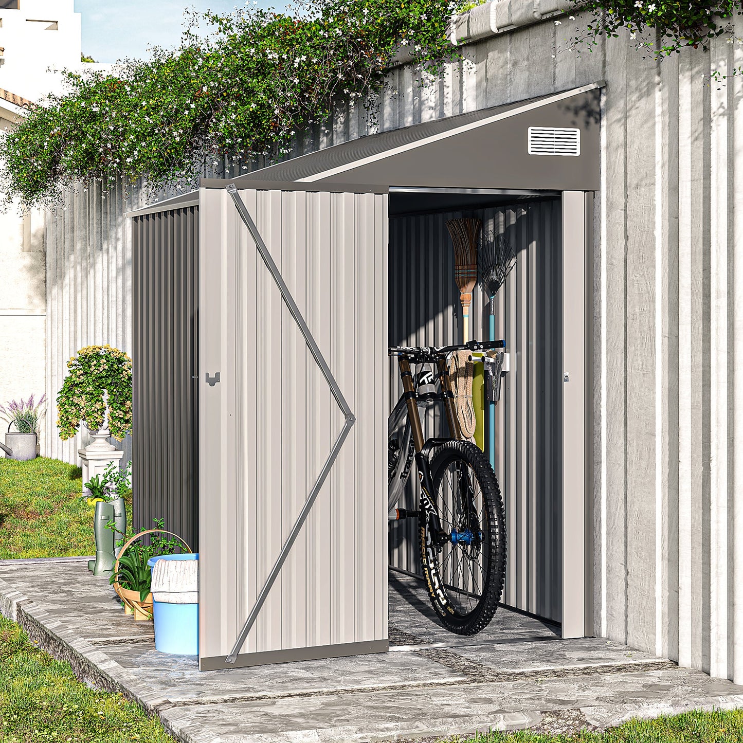 Campcraft Optional Two-Color Storage Shed