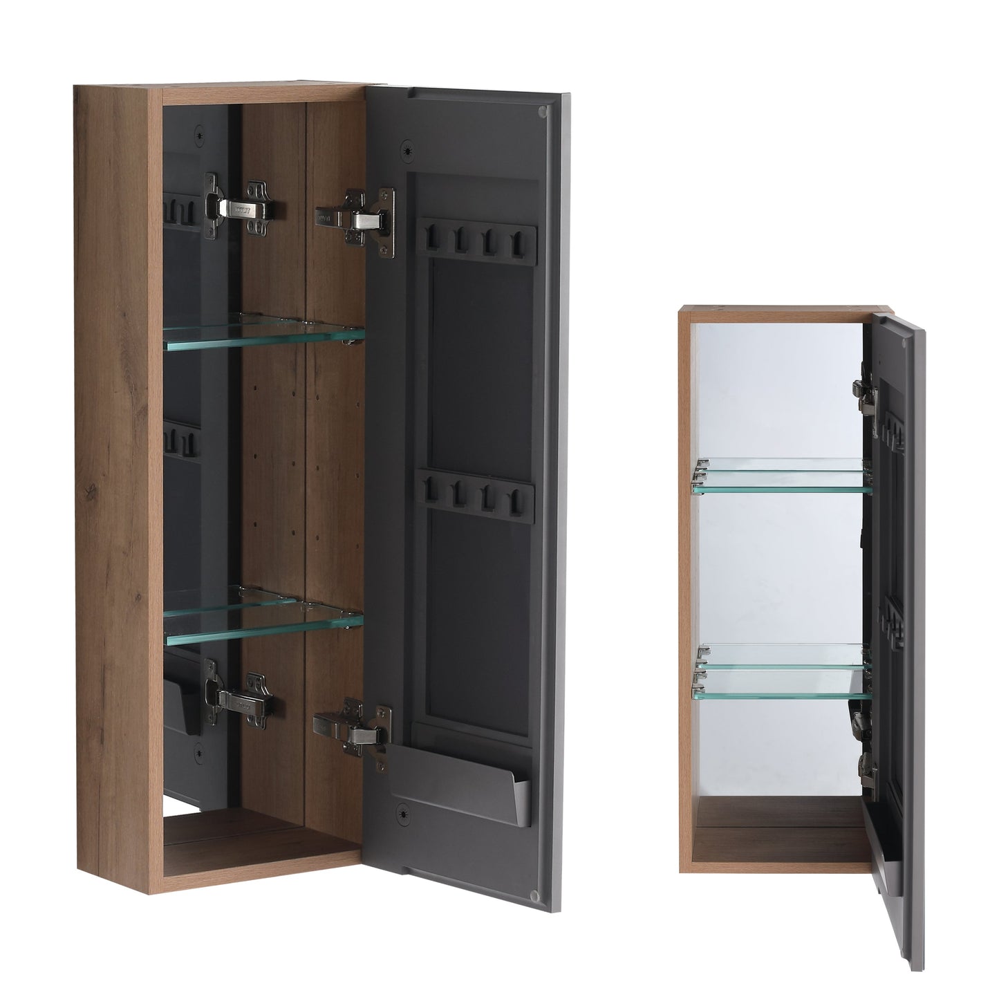 10'' Bathroom Mirror Cabinet with Storage