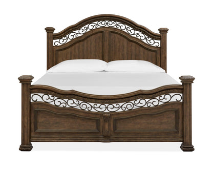 Durango - Wood Panel Bed - Willadeene Brown