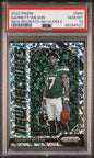Graded 2022 Panini Prizm Garrett Wilson #NR5 New Recruits No Huddle Rookie RC Football Card PSA 10 Gem Mint