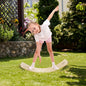 15.5 Inch Wobble Board for Kids and Adults-Natural