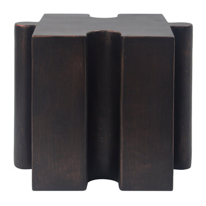Puzzle Art Side Table, Modular Concave Edge MGO Table