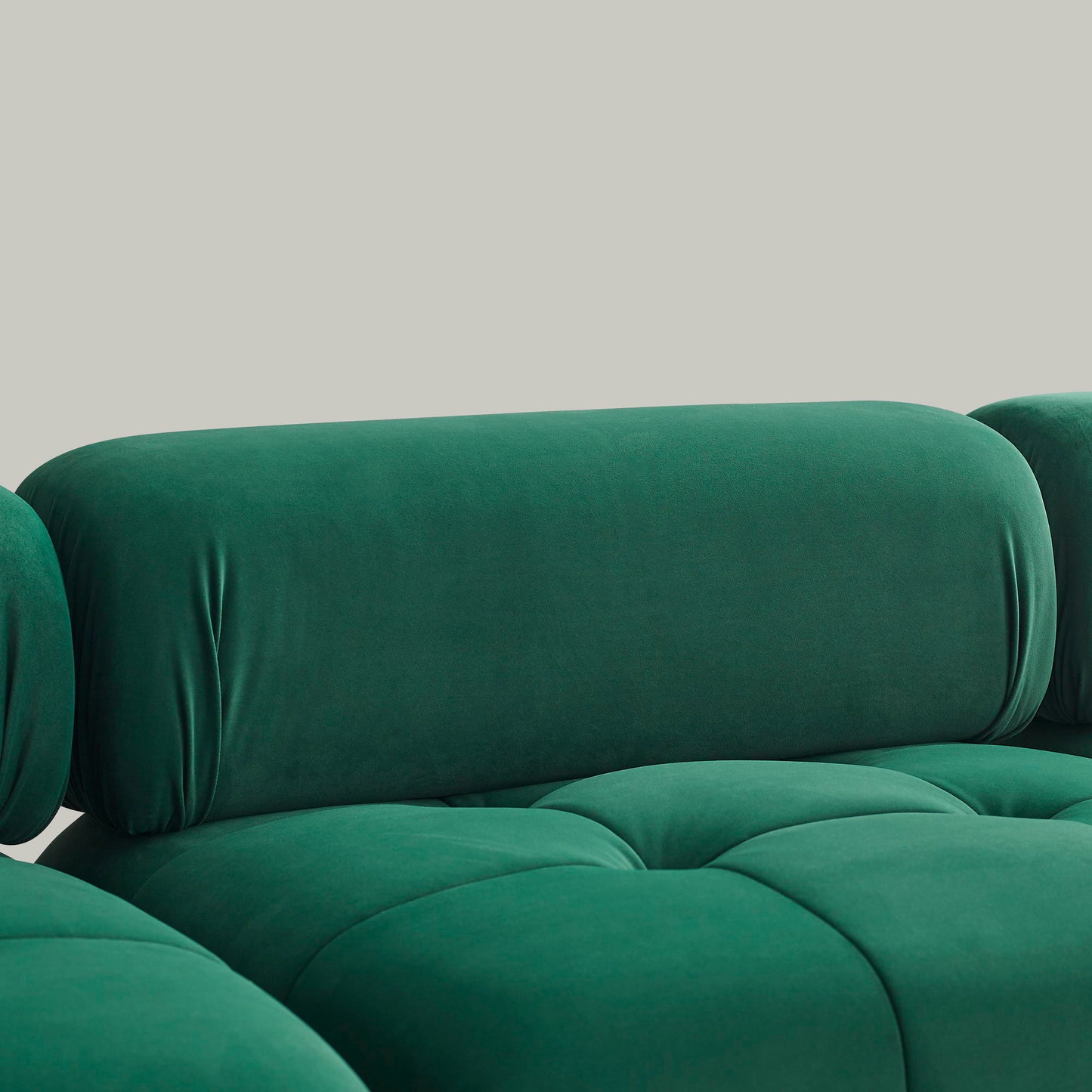 Modular Sectional Sofa, Button Tufted Design With Diy L-Shaped Layout, Reversible Ottoman