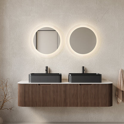 Dina 60" Bathroom Vanity & Sinks
