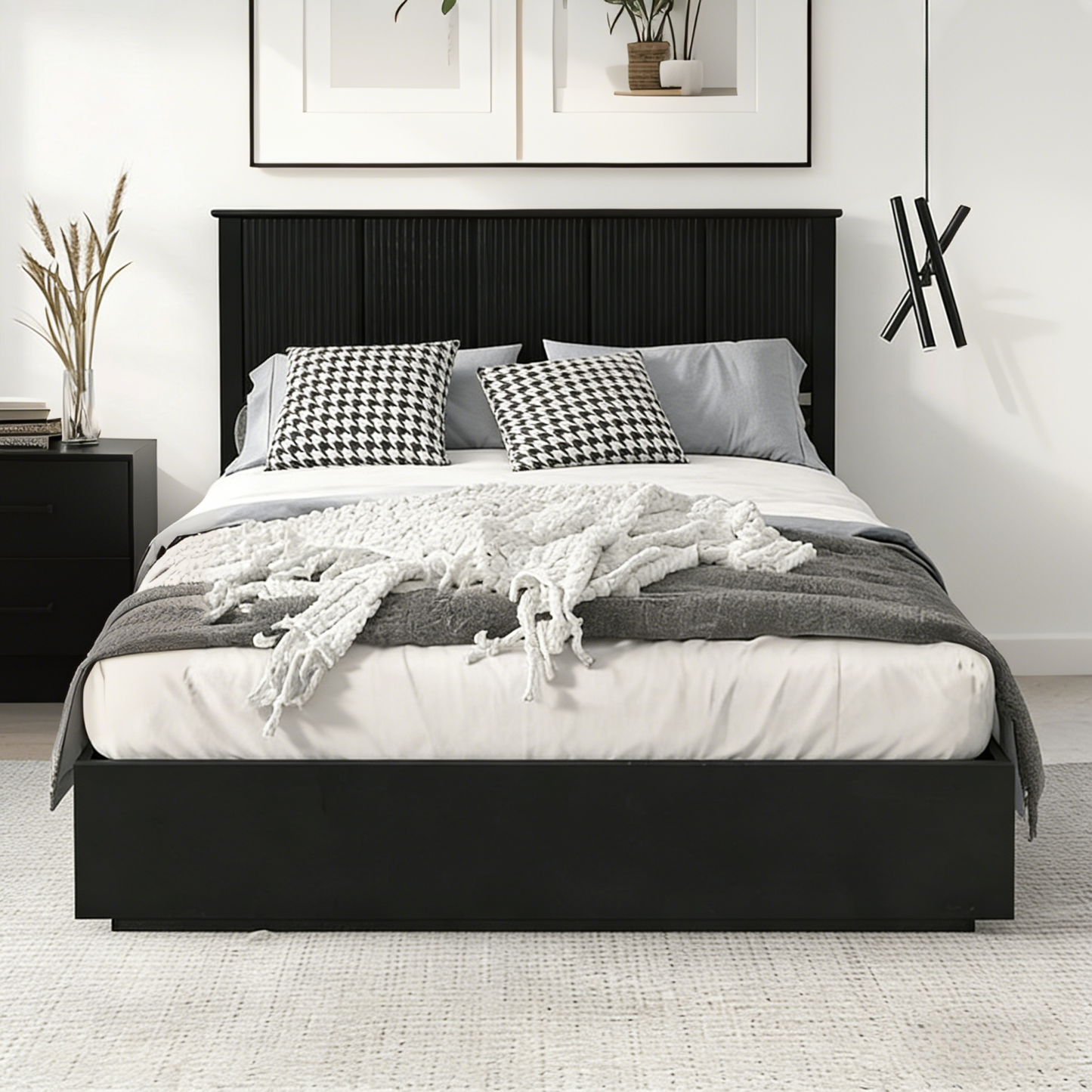 Stylish Queen Size Bed Frame