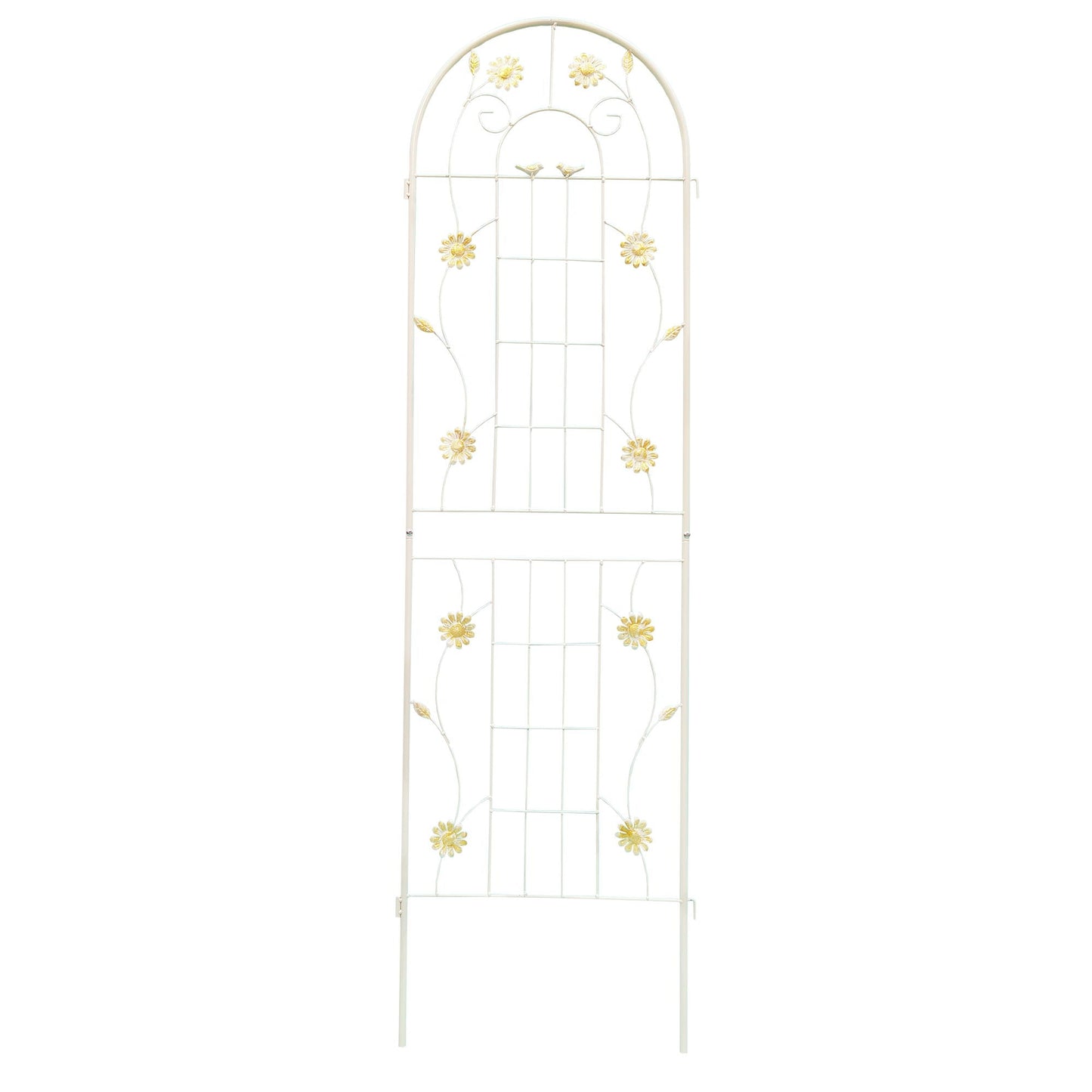 Metal Garden Trellis Rustproof Trellis For Climbing Plant Outdoor Flower Support