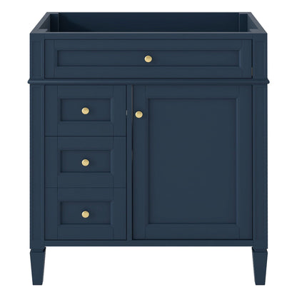 Bathroom Vanity With 2 Drawers And Tip-Out Drawer, Storage Cabinet