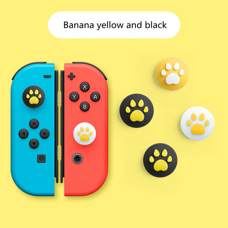 New 4 pieces cute For Nintendo Lite Rocker Cat Claw Key Accessories button attachments