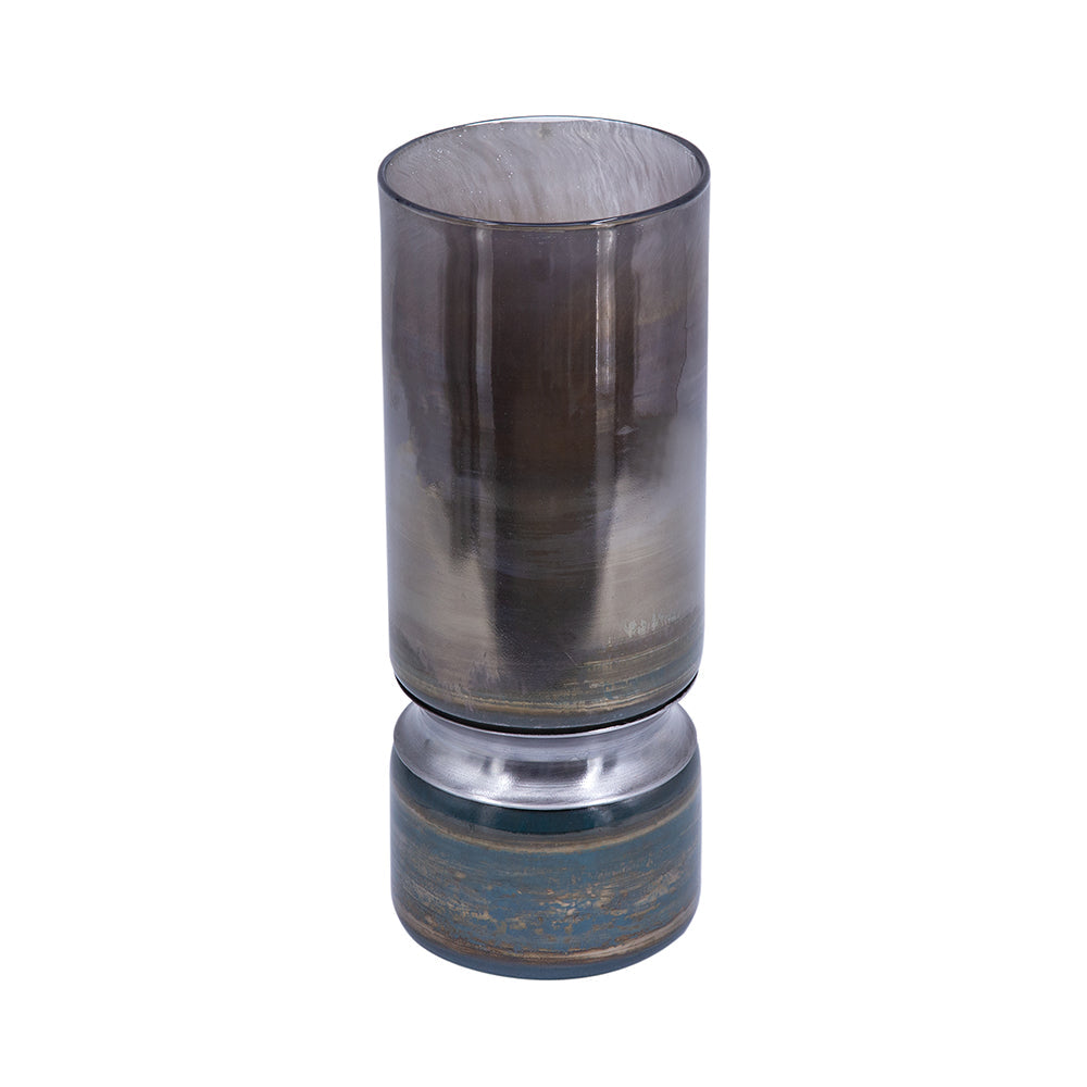 D5.1x13.2" Glass Vase