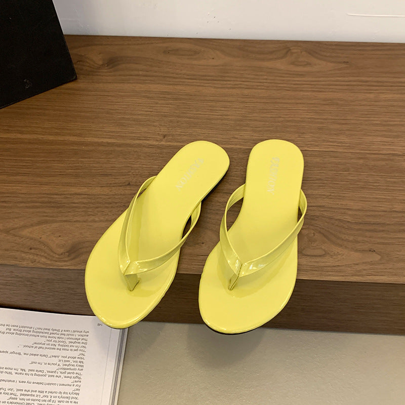Womens Plus-size Flat Sandals For Spring And Summer