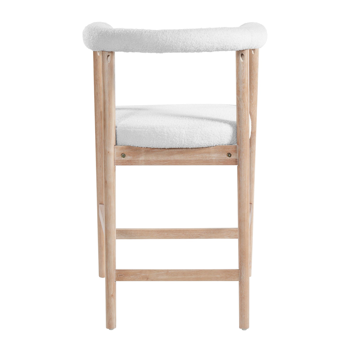 25" Seat Height Bar Stools with Back, Set of 2
