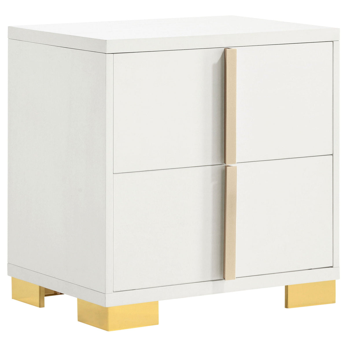 Marceline 4-piece Eastern King Bedroom Set White