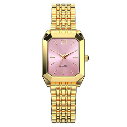 Student Fashion Minimalist Square Quartz Watch