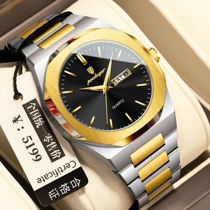 Men's Waterproof Luminous Quartz Watch