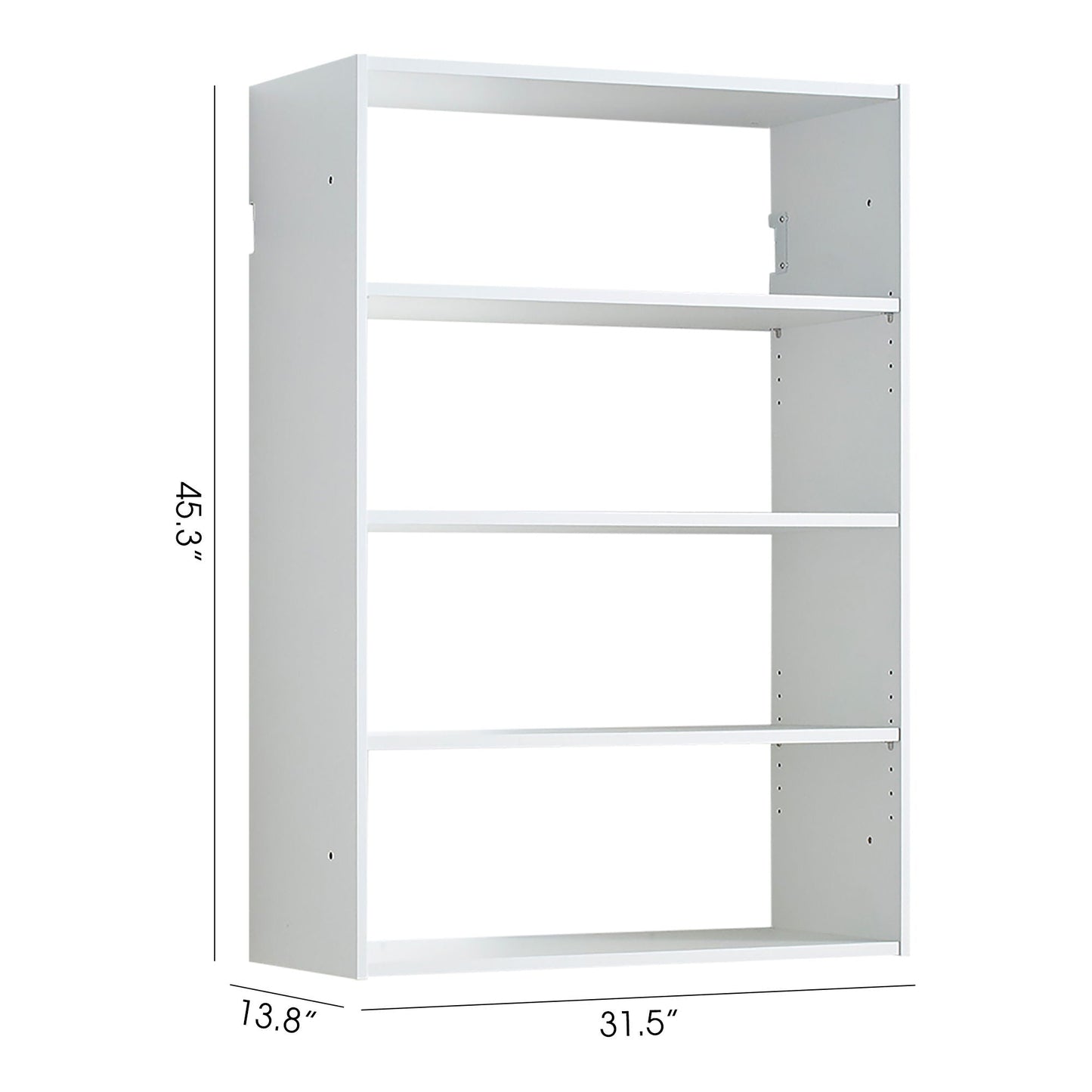 Devi - Wall Mounted Wood Closet System With Modular Design And Ample Storage