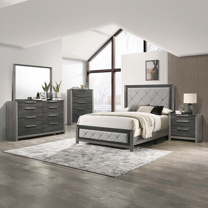 Jehoram - 3 Drawer Nightstand For Bedroom