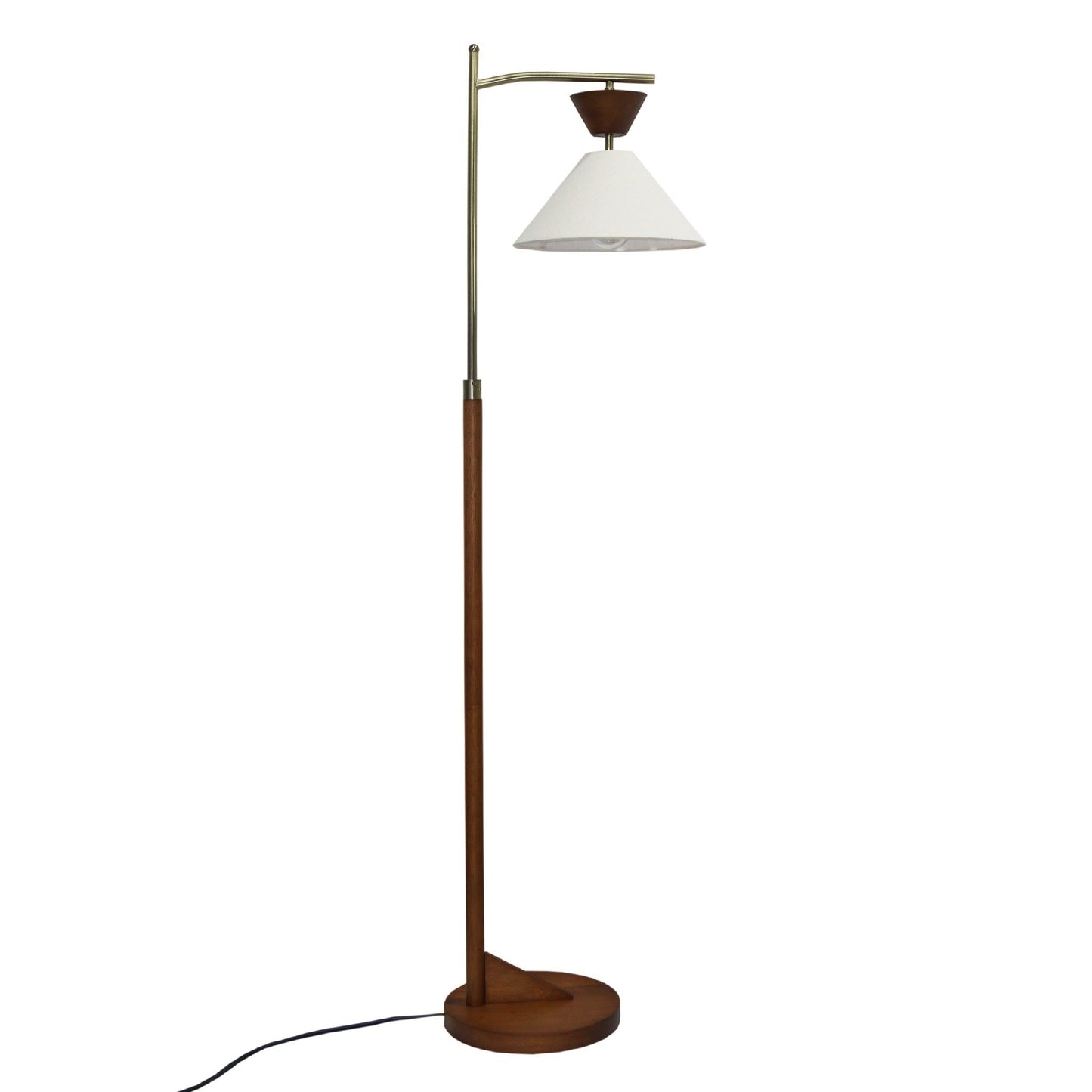 Floor Lamp, Standing Light For Living Room - Brown