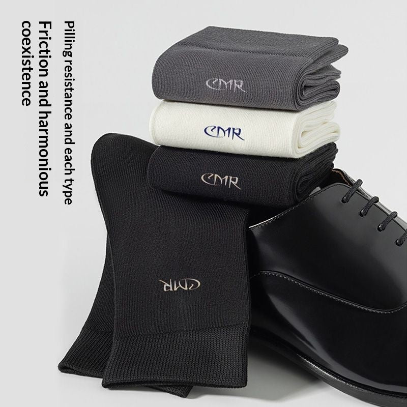 Men's Mid-Calf Deodorizing 100 Cotton Summer Long Socks