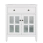 Bathroom Vanity With Ceramic Sink, Adjustable Shelf & Tip Out Tray