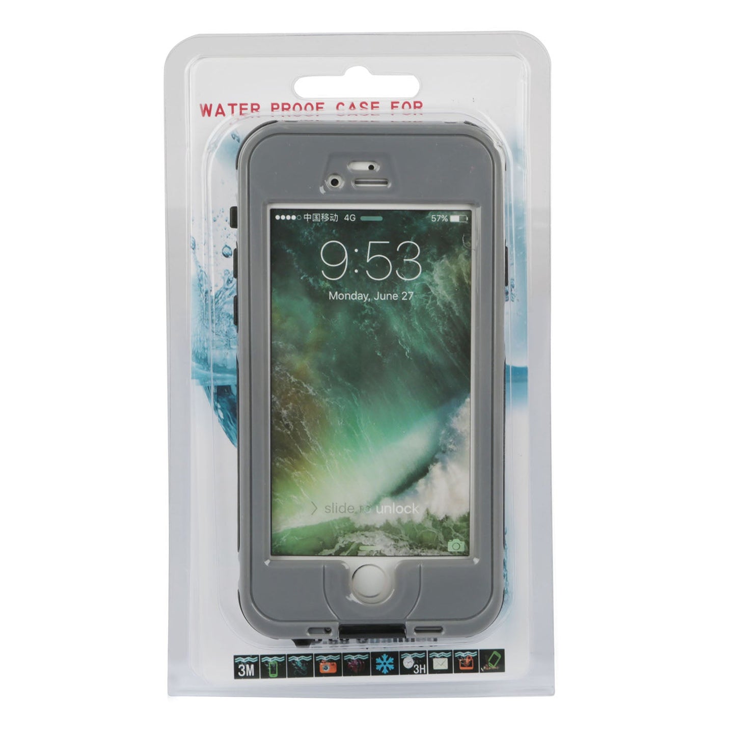 Rugged Water-proof Hybrid Full Cover Case For iPhone 7