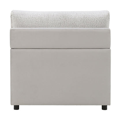 Tarrance - Modular Armless Chair - Gray