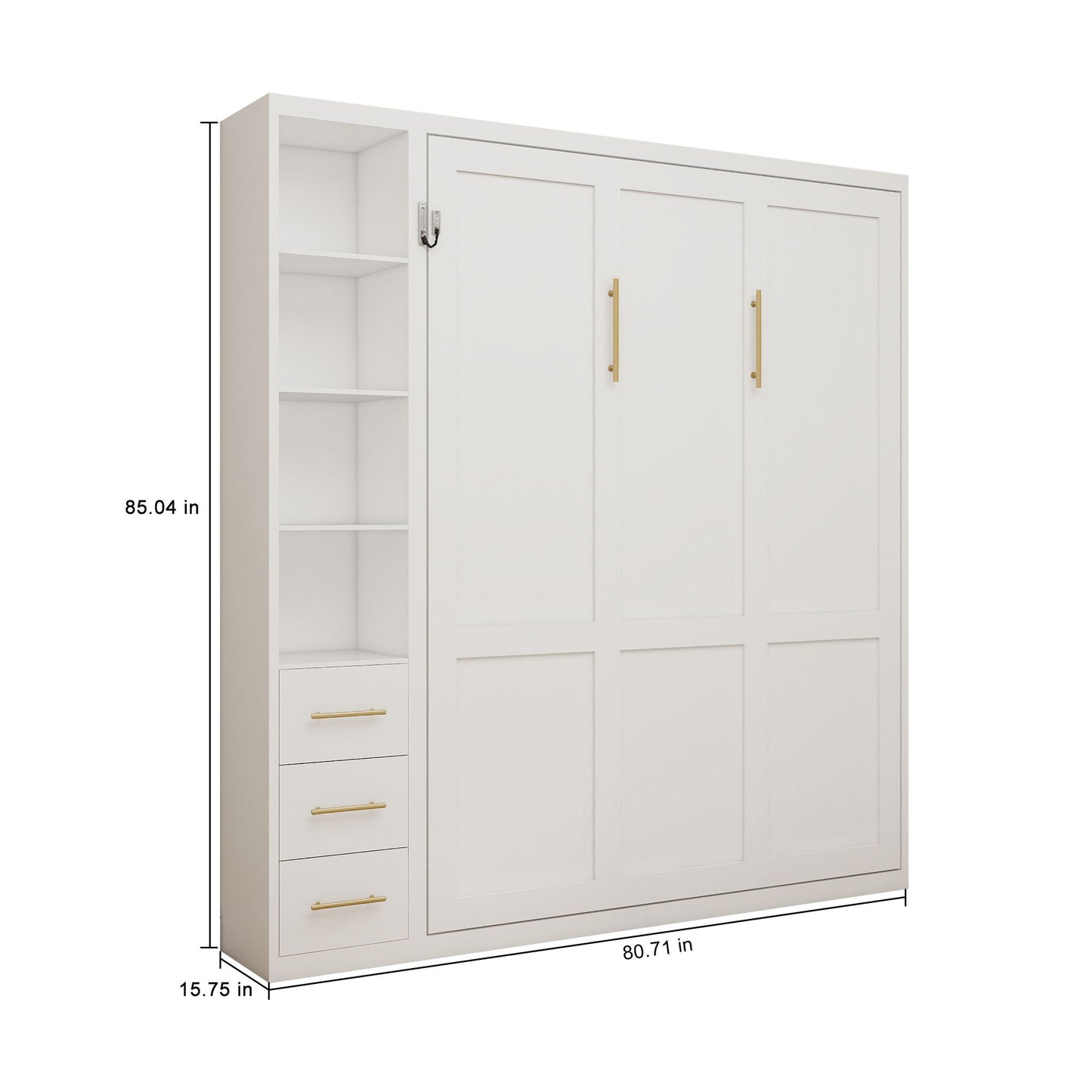Folding Vertical Murphy Wall Bed