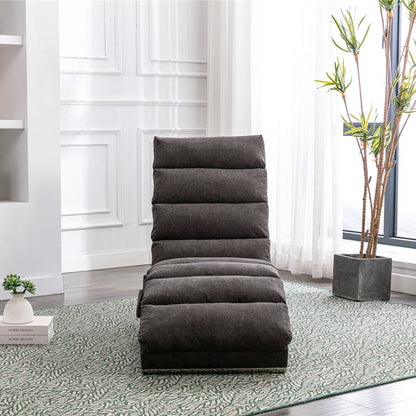 Massage Chaise Lounge Indoor With Remote Control, Ergonomic Electric Massage Lounger