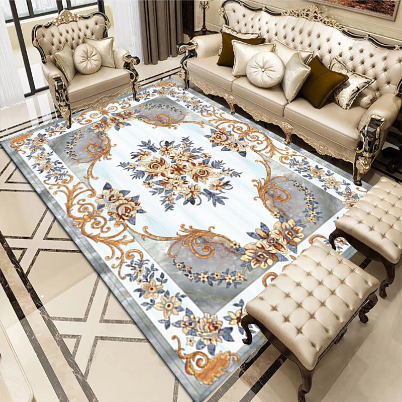 Modern Living Room Rug Sofa Coffee Table Cushion