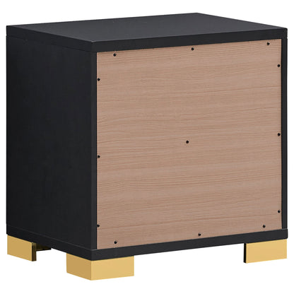 Marceline 4-piece Full Bedroom Set Black