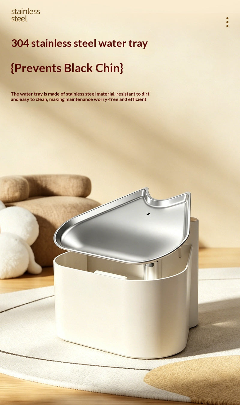 Smart Sensor Wireless Circulating Filtered Pet Water Fountain