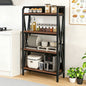 56.30'' Bakers Rack with 4-Level Storage Shelves