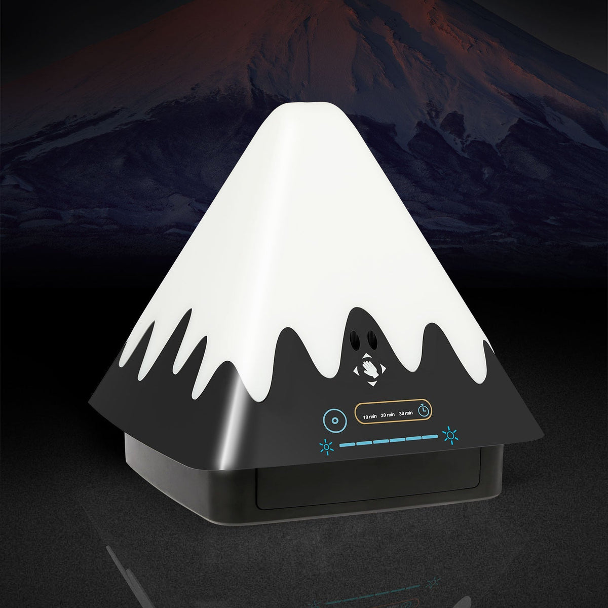Touch Control Night Light 8-Color Change 6 Level Dimmable Light Brightness Table Lamp   Portable Timer Lamp for Bedroom Office Camping