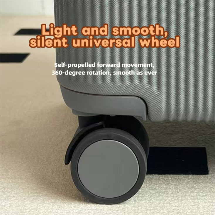 20 Inch 24 Inch Thick Luggage Compartment, Telescopic Pull Rod, Equipped With Three Handheld Handles, TSA With Phone Holder, Universal Silent Wheels, Sturdy And Durable