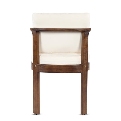 Acacia Wood Outdoor Dining Chair (Set of 2)