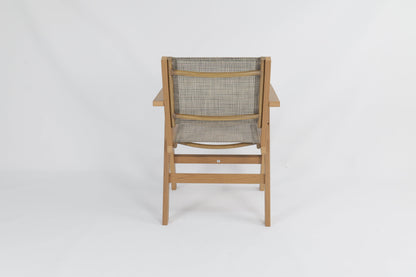 2 Piece HIPS Outdoor Dining Chair Perfect For Patio Meal Togethers & Garden Brunch Relaxation Moments