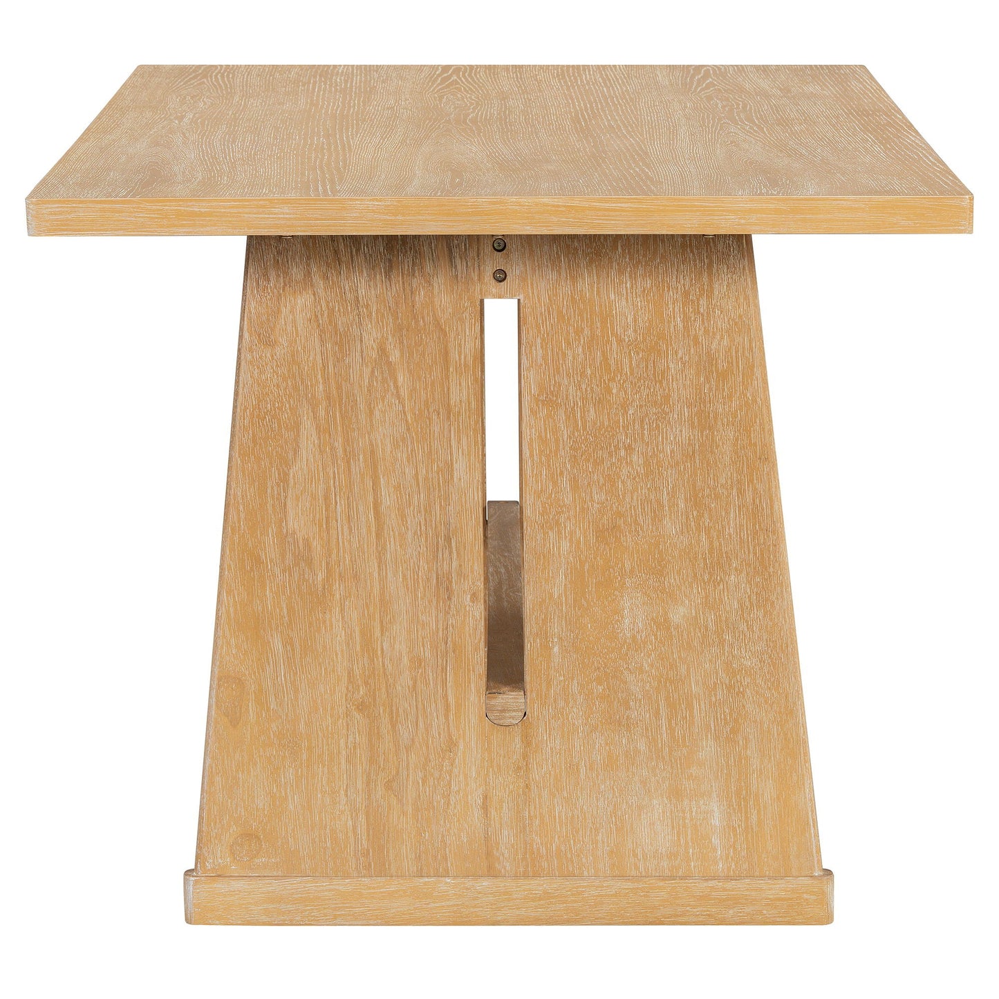 Dining Set With Rectangular Table, 4 Upholstered Chairs & 1 Padded Bench