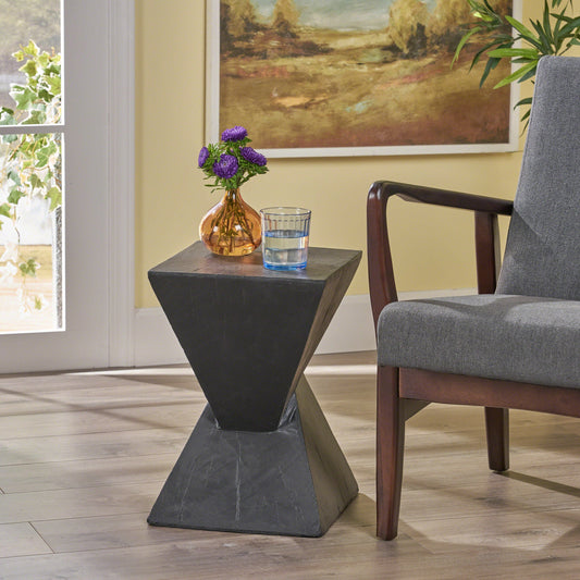 TESS Modern Side Table – Stylish End Table Compatible with Living Room, Bedroom, or Office