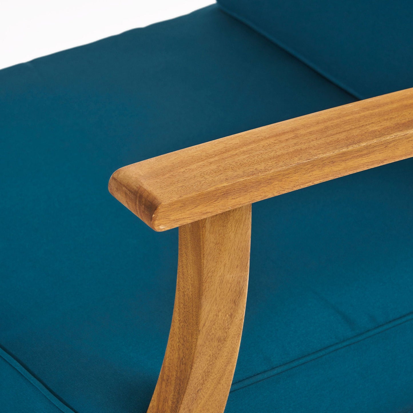 Perla Contemporary Club Chair with Water Resistant Cushion