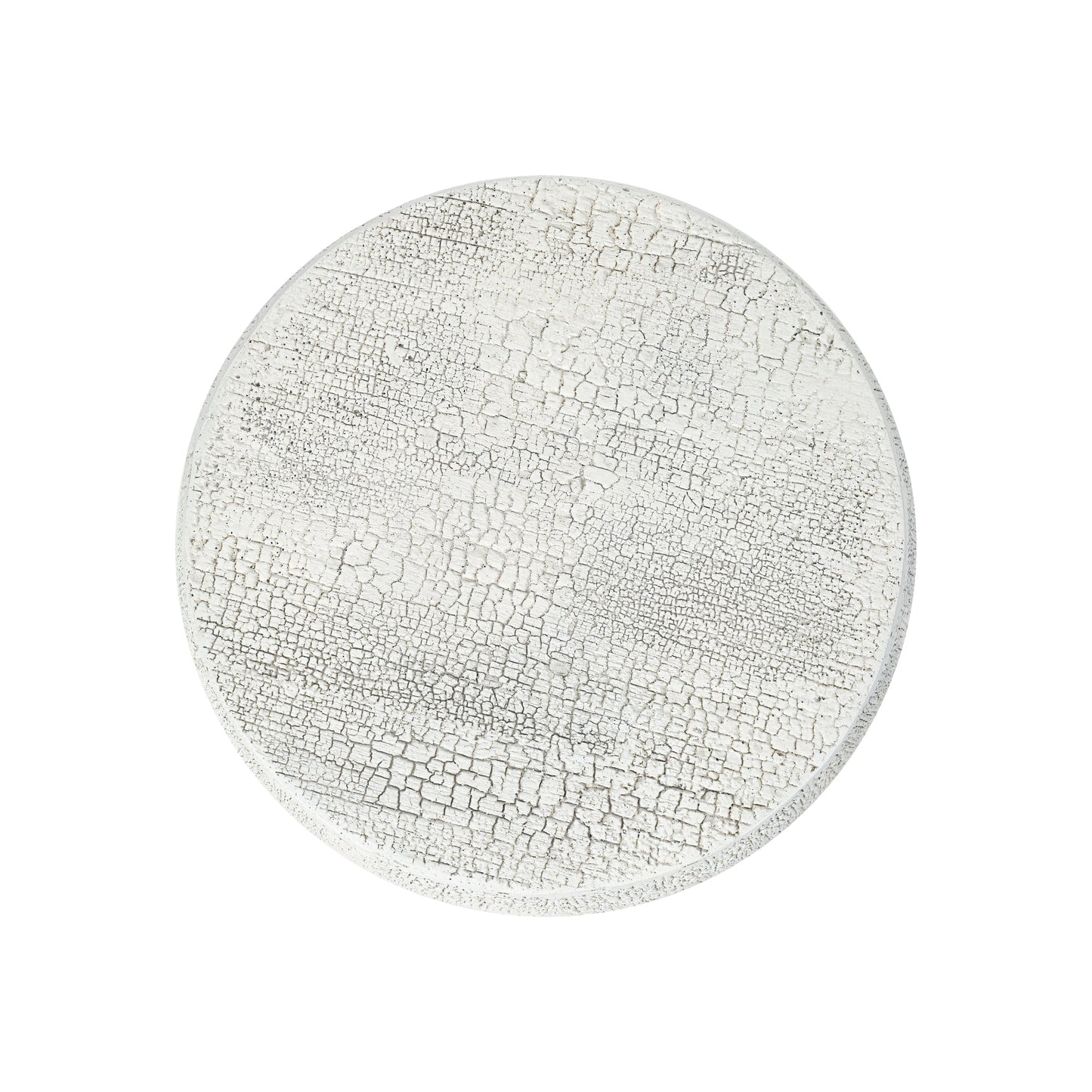 U_Style Outdoor Patio Accent Table With Crack Process