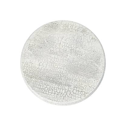 U_Style Outdoor Patio Accent Table With Crack Process