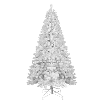 7ft White Christmas Tree with Memory Wire and 1064 Tips