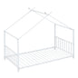Metal House Platform Bed With Modern Design And Durable Frame