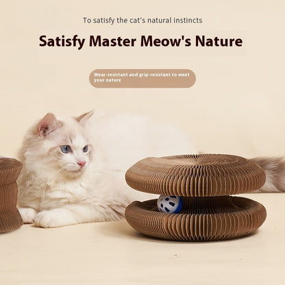 Creative Cat Scratch Board Decompression Grinding Claw Corrugated Paper Pet Toy Supplies