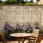 Metal Garden Rustproof Trellis For Climbing Plants Outdoor Flower Support