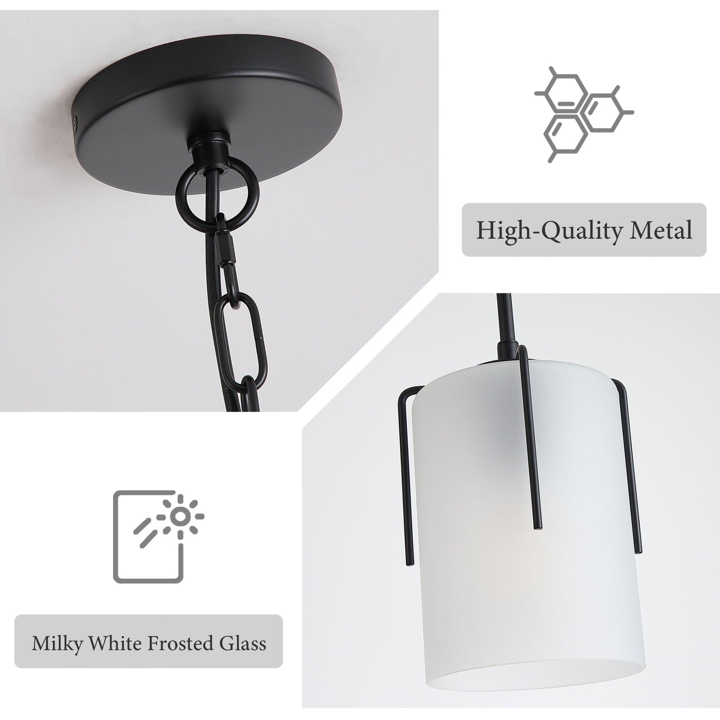 Adjustable Cylindrical Pendant Light